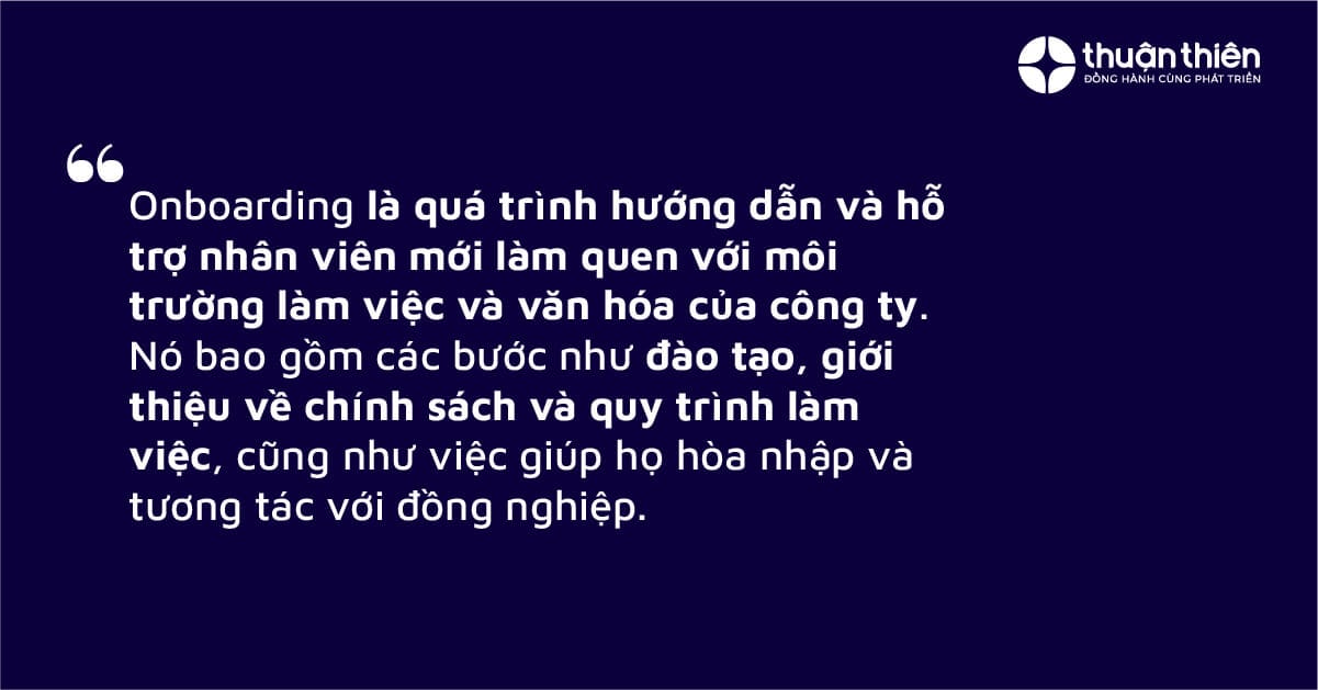 Định nghĩa Onboarding