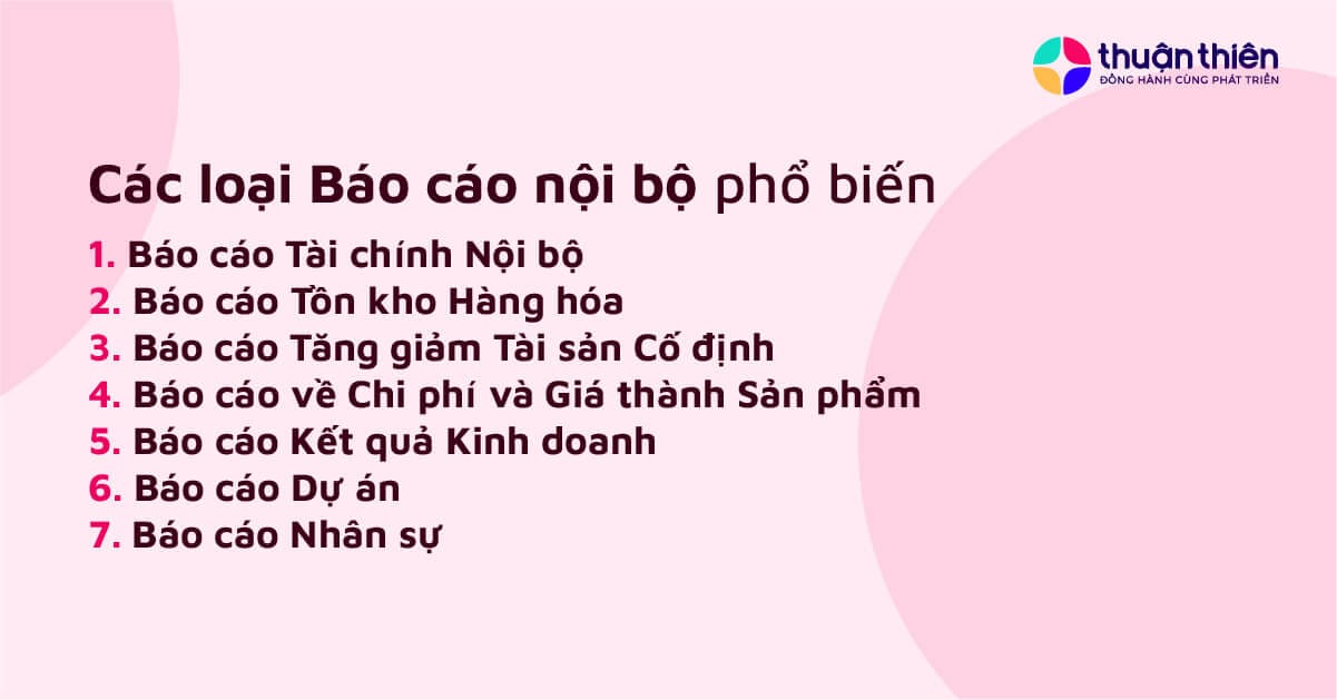 Mỗi loại báo cáo này đều đóng góp vào việc đưa ra quyết định chiến lược và giúp doanh nghiệp vận hành một cách hiệu quả và thông minh.