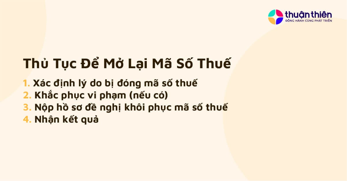 Khi bị đóng mã số thuế và được thông báo từ cơ quán thuế thì đa số mọi người sẽ hoang mang không biết phải làm gì để có thể hoạt động trở lại.