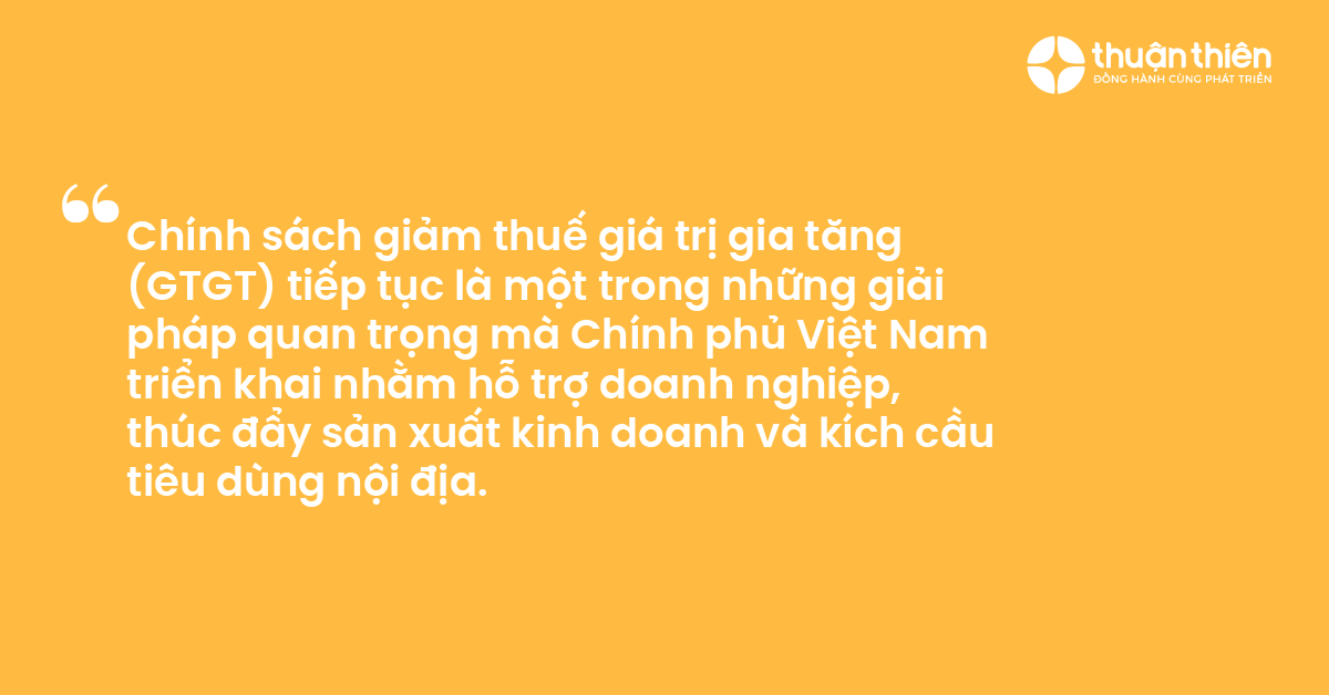 Chính sách giúp doanh nghiệp giảm chi phí, tăng cạnh tranh, cải thiện dòng tiền; đồng thời kích thích tiêu dùng, thúc đẩy sản xuất và tăng trưởng kinh tế.