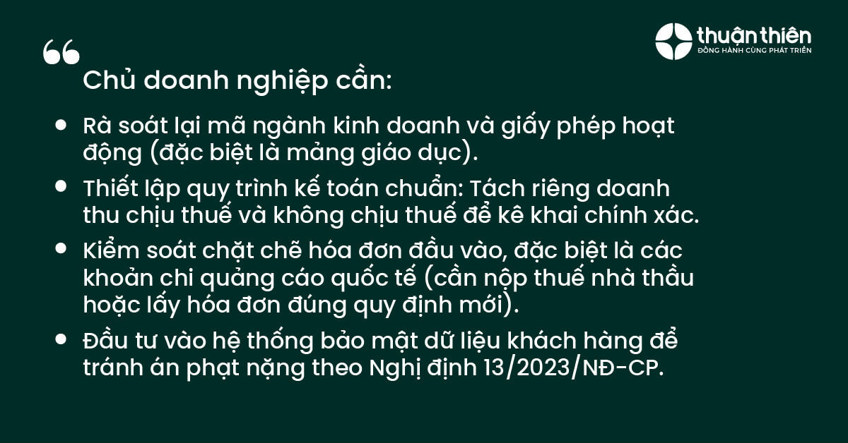 Các lưu ý quan trọng khi kinh doanh dịch vụ số