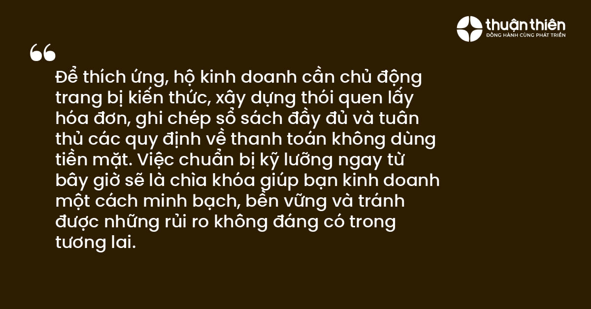 Việc chuẩn bị kỹ lưỡng ngay từ bây giờ sẽ là chìa khóa giúp bạn kinh doanh một cách minh bạch